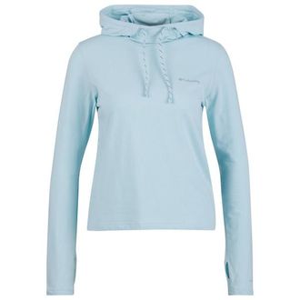 Columbia Sun Trek Hoodie II Funktionsshirt f&uuml;r Damen | blau