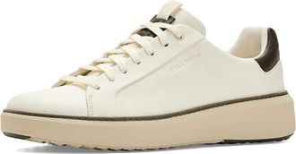 Cole Haan GrandPro Topspin Golf Mens Lace-up Boots Ivory Wp/Deep Olive/Light Sesame : 10.5 D - Medium, Leather