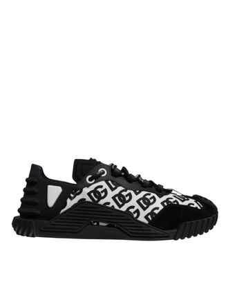【Dolce&Gabbana】NS-1 タイガーモチーフ ロートップ スニーカー DOLCE & GABBANA Shoes White Black NS1 Low Top Sneakers EU36