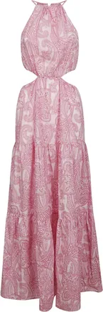 MC2 Saint Barth Womens Kaby Maxi Dress In Rose