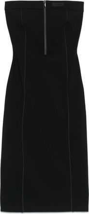 Coperni open-back bustier dress - women - Polyamide/Elastane - L - Black