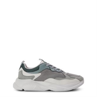 HUGO BOSS Hugo Mens Runn Mxmt 10257816 01 Low Top Trainers in Dark Grey - Size UK 9