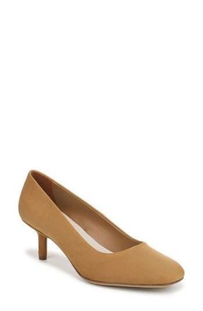 Franco Sarto Linza Square Toe Pump in Warm Camel at Nordstrom Rack, Size 5.5