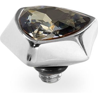 Qudo Triangolo Top 0.39 in Silver/crystal Silvernight at Nordstrom