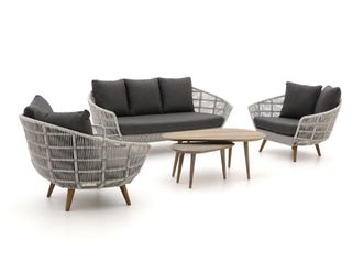 Intenso Furniture Intenso Stila/ROUGH-K stoel-bank loungeset 5-delig