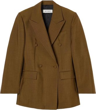 R&oacute;he Double-breasted Blazer