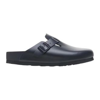 Birkenstock Ciabatta chiusa - Dames - Slip ons - Zwart - 40 EU - Leer - Schoenen
