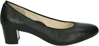 Ara Zwarte leren pumps - Dames - Pumps - Zwart - 41 EU - Leer - Schoenen