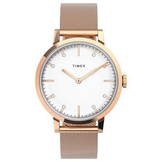Timex Midtown Quartz White Dial Ladies Watch TW2V37100