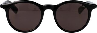 Montblanc Stijlvolle zonnebril Mb 0353S - Heren - Zonnebrillen - Zwart - 49 MM - Accessoires