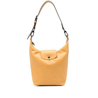 Longchamp Shoulder Bags, female, Yellow, Size: ONE SIZE Paris Shoulder Bag