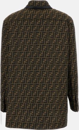 Fendi Giacca Ff Canvas