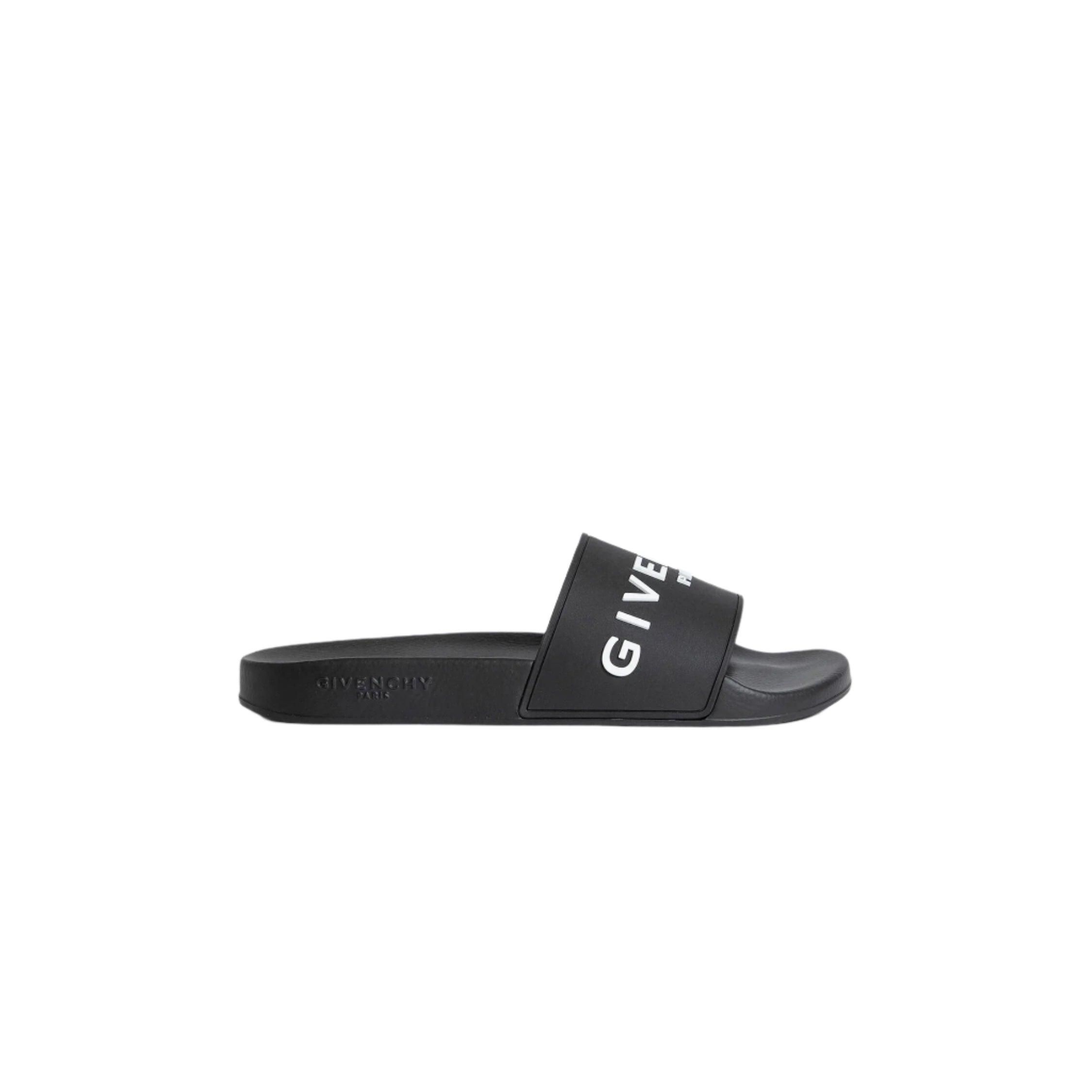 サンダル GIVENCHY Men Sandals Black BH301TH1H4 001 ジバンシィ GIVENCHY ジバンシィ GIVENCHY SLIDE SANDALS