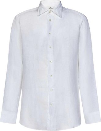 Etro White Linen Shirt