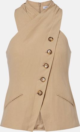 Veronica Beard Pacey halterneck top