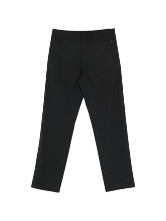 Emporio Armani Mens Wool Blend Trousers
