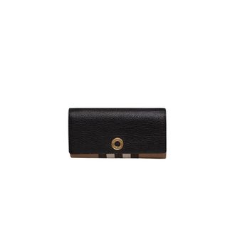Burberry Bolso Cruzado Holly House Check - Accessories - Mujer - Negro - ONE SIZE