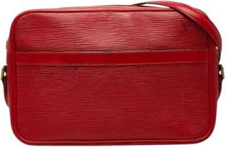 Louis Vuitton Pre-owned Leren Schoudertas - Dames - Vintage Schoudertas - Rood - ONE Size - Leer - Vintage