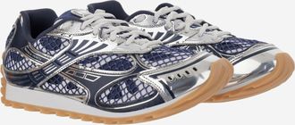 Bottega Veneta Mens Sneakers Orbit Navy Polyurethane Trainers