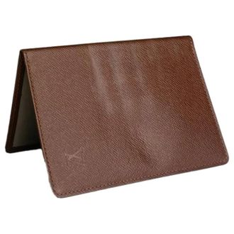Louis Vuitton Pre-owned Wallets, female, Brown, Size: ONE SIZE Pre-owned Vintage Leather Wallet