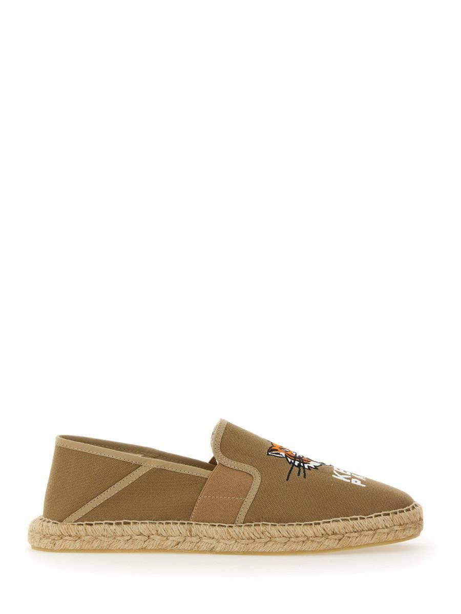 【関税&送料込】Kenzo Espadrille With Logo Navy blue Espadrilles with logo Kenzo
