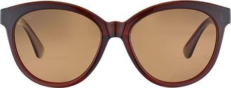 Serengeti Eyewear Endee Polarized SS573002 Womens Sunglasses Brown Size 56