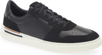 BOSS Clint Tenn Nult Low Top Sneaker in Black at Nordstrom Rack, Size 13Us / 12Uk