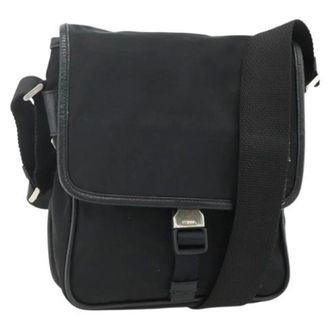 Prada unisex, Pre-owned, Zwart, Maat: ONE Size Leer
