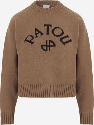Patou Jersey Patou De Lana Y Cashmere Con Logotipo