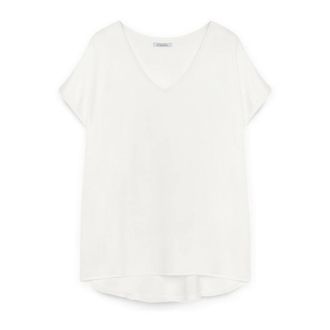 Fiorella Rubino Mujer, Camisetas, Blanco, Talla: M