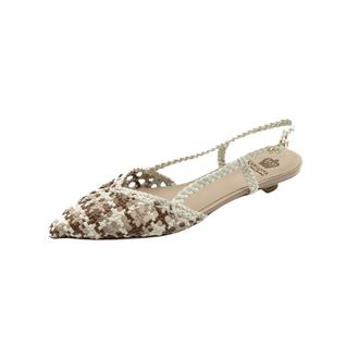 L'Arianna Larianna, Schoenen, Dames, Veelkleurig, 37 EU, Leer, Ballerina Slingback