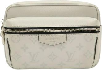 Louis Vuitton Pre-owned Belt Bags, male, White, Size: ONE SIZE Pre-owned Taigarama Monogram 2way Waist Bag