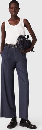 Maje Silk Tank Top - White - Maje