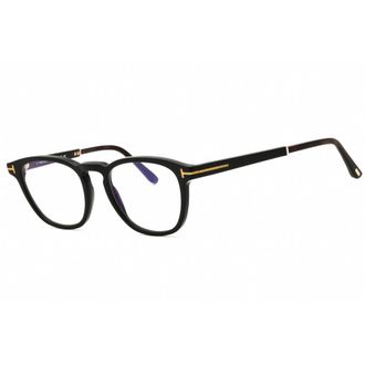 Tom Ford Blue Light Block Oval Unisex Eyeglasses FT5890-B 005 51