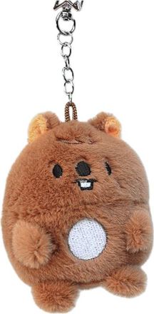 Generic stray-kiids key chain DO IT key chain Rabbit hair keyring egg sk-zoo pendant stay pendant (HAN)