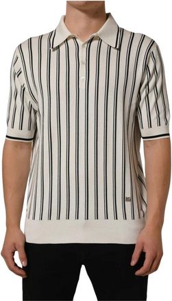 Dolce & Gabbana Polo Shirts - Heren - Polos - Wit - 2XL - Tops