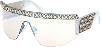 Swarovski Ladies Two Tone Mask Sunglasses 5634749