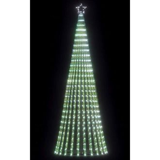 vidaXL &Aacute;rbol De Navidad Led 475 Leds Blanco Fr&iacute;o 247 Cm Vidaxl