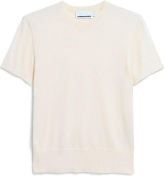 Armedangels Fine S SL Knit Sweater Pullover f&uuml;r Damen | wei&szlig;