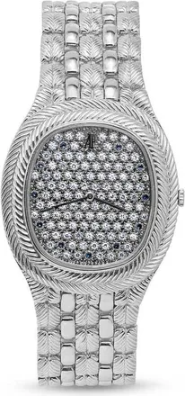 Audemars Piguet Pre-owned Audemars Piguet Ellipse Tonneau Diamond Dial Ladies Watch C 91501