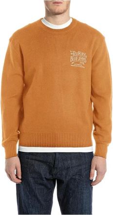 Replay Hombre, Jerseys, Marr&oacute;n, Talla: M