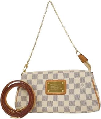 Louis Vuitton Pre-owned Mini Bags, female, White, Size: ONE SIZE Pre-owned Vintage Canvas Mini Bag