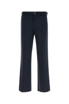 Dries Van Noten Midnight Blue Tailored Trousers