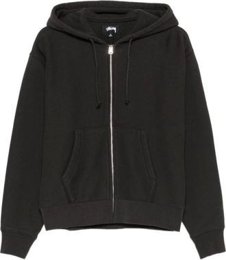St&uuml;ssy Zip-throughs, male, Black, Size: XL Stussy Sweaters Black