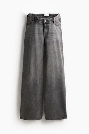 H&M MAMA Before & After Weite Jeans - Denimgrau