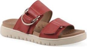 White Mountain Namaste Fom Recovery Slide Sandal in Cruella Red/Burnish/Smooth at Nordstrom Rack, Size 7.5