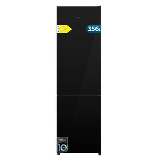 Cecotec Cecotec Frigor&iacute;fico Combi 356l Bolero Coolmarket Combi 356i Black Glass D. 200cm De Alto, 59,5 Cm De Ancho, Clase E