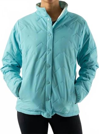 Rabbit Womens Dawn To Dusk Jacket In Aquarelle
