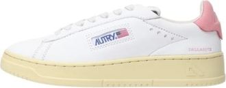 Autry (WMNS) Autry Dallas Low Nubuck Goatskin White Pink ADLW-NG04