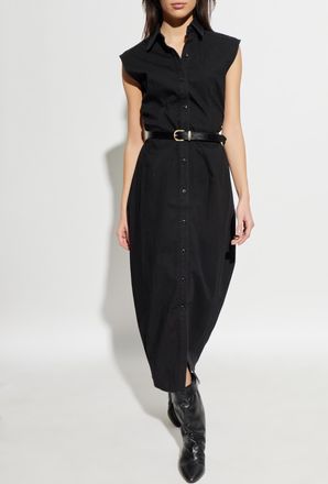 Rag & Bone Sleeveless Denim Dress, Womens, Black